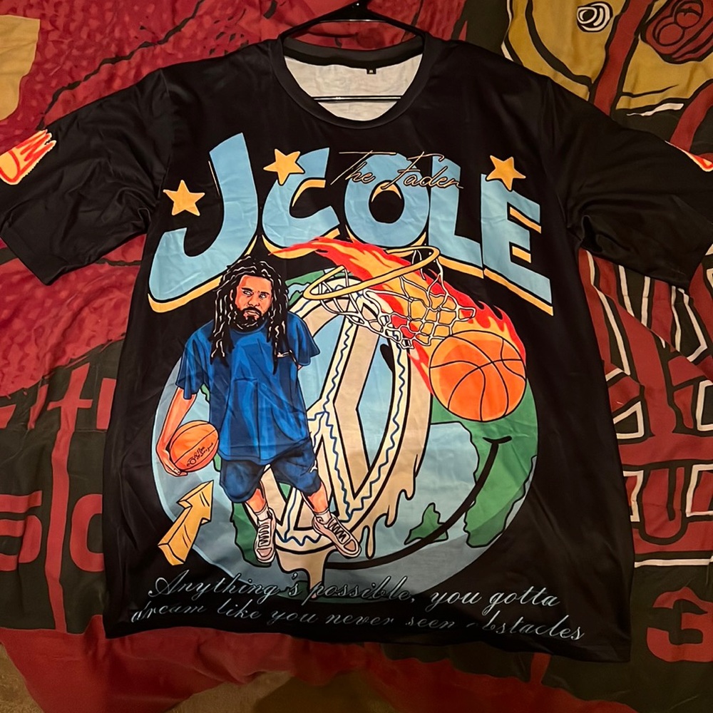 J Cole dreamer graphic tee